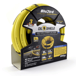 Picture of OilShield OS1225 1/2" x 25' Rubber Air Hose 300 PSI
