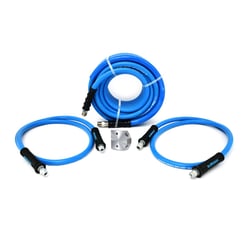 Picture of Blushield TTPW1206-UB1200 U-BLoX 1200 Dual Inlet High-Pressure Connection Kit 1/2" NPT 6000 PSI ToughTek Hose