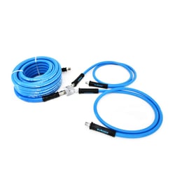 Picture of Blushield TTPW3806-UB3800 U-Blox 3800 Pressure Washing Connection Kit with ToughTek 3/8" x 6' Hose