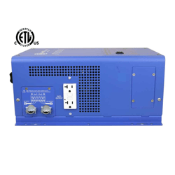 Picture of AIMS Power PICOGLF20W12V120V 2000W Pure Sine Inverter Charger 12V DC to 120V AC