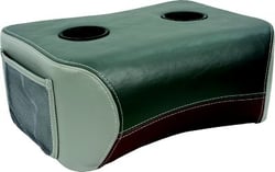 Picture of Springfield Marine 1040236-02 Pro Casting Station Fishing Seat Med-Gray/Light Gray/Burgundy