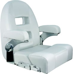 Picture of Springfield Marine 1042035-W Console Helm Flip-Up Bolster Seat