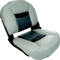 Picture of Springfield Marine 1061072 Skipper OEM Deluxe Boat Seat Charcoal/Gray