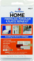 Picture of Permatex 90217 Fiberglass Porcelain Plastic Repair Kit 1.6 oz White Almond