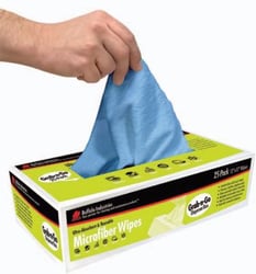 Picture of Buffalo Tools 65102 Microfiber Cleaning Wipes 12x12 Inch Blue 25 Pack