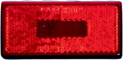 Picture of Fasteners Unlimited CMD00356 Rectangular 12V Clearance Light with Red Lens