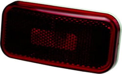Picture of Fasteners Unlimited CMD00358 Modern 12V Clearance Light with Red Lens