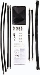 Picture of Lewmar 2021013744 SureShade Power Bimini Extension 92"W x 91"L Black