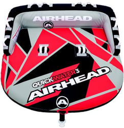 Picture of Airhead AHT50188RBK Quick Water 3-Rider Towable Tube Red/Black