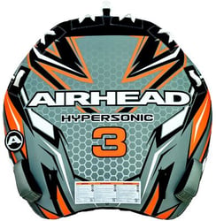 Picture of Airhead AHT50189GYO Hypersonic 3-Rider Towable Tube - Gray/Orange