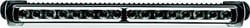 Picture of Hella 958140501 Sea Hawk-470 LED Pencil Beam Light Bar with White Edge Light and Black Housing