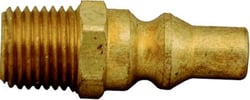 Picture of Marshall Excelsior ME-GMC4-02 Full Flow Quick Disconnect Brass Male Plug 1/4" MNPT