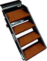 Picture of Prest-O-Fit 20291 Trailhead Step Rug 4-Piece Set Lippert Solid Step Buckskin Brown