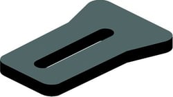 Picture of PullRite 331724 Rotational King Pin Box Capture Plate Wedge for Super 5th Hitch