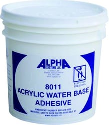 Picture of Lippert Components 2020002238 Acrylic Water Based Bonding Adhesive 1 Gallon White