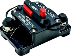 Picture of Sea-Dog Line 420876-1 High-Amp Surface Mount Resettable Circuit Breaker 80A 48V