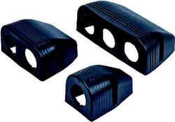 Picture of Sea-Dog Line 426028-1 Flush Mount Socket Panel 3-7/8" x 3" with 2 Holes