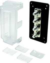 Picture of Sea-Dog Line 426691-3 Bus Bar with Cover 4 Terminal Marine Electrical