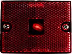 Picture of Hopkins B423R 2-3/4" Rectangle Clearance Side Marker Light with Reflex Red