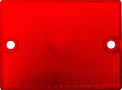 Picture of Hopkins B9423R 2-3/4" Rectangle Clearance/Side Marker Replacement Lens, Red