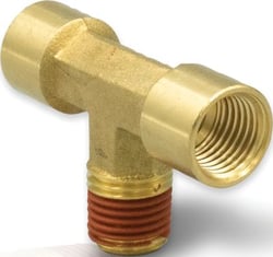 Picture of Suburban Mfg LPBTCON Brass T-Connection Fitting 1/4 Inch