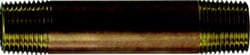Picture of Brass Fittings 40-049 Red Brass Pipe Nipple 3/8 Inch x 5-1/2 Inch