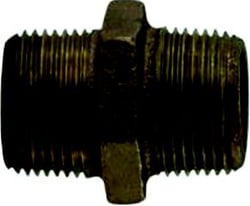 Picture of Brass Fittings 44-727 Bronze Hex Nipple 1-1/2 Inch NPT