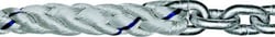 Picture of HWH CAR3S91150H5115 Titan Three Strand Anchor Rode 9/16" x 150' with 5/16" x 15' Chain