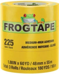 Picture of Greenball 105322 FrogTape 225 Gold Performance Masking Tape 2 Inch x 180 Feet