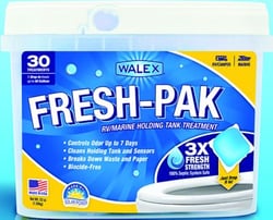 Picture of Walex Products FRESHPAK30 Fresh-Pak RV Black Tank Treatment 30 Packets