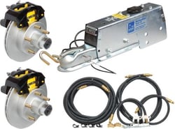 Picture of Dexter Marine Products K71-G00-31 Complete Trailer Brake Kit with 10" Vented Disc Brakes & 6600lb Actuator