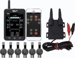 Picture of Minder Research TM22158 TireMinder A1AS RV TPMS with 6 Flow-Through Sensors and Signal Booster