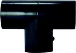 Picture of Brass Fittings 801-015 PVC Pipe Tee 1-1/2 Inch Schedule 80 Gray