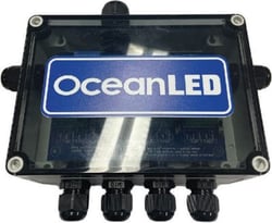 Picture of OceanLED 013204 OceanConnect DMX Junction Box Waterproof IP66
