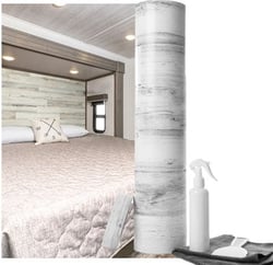 Picture of Morcon 467328 Genesis Revive Wall Covering Kit Whitewash Planked Wood 2' x 50'