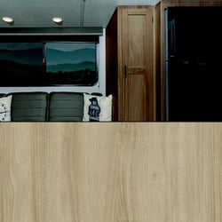 Picture of Morcon 493833 Revive Cabinet Covering 18" x 75' Blonde Walnut Wood Grain