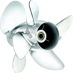 Picture of Solas 4653-141-210 Dual Prop Stainless Steel Rear Propeller 15.5" x 21" Suzuki
