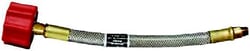 Picture of Marshall Excelsior Co. MER425HSS-15P2 High Capacity QCC Stainless Steel Braided Hose 15" 2-Pack