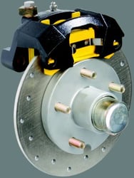 Picture of Dexter Marine Products K71-G00-43 G5 12" Stainless Steel Disc Brake Assembly 6 Lug