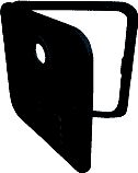 Picture of Girard Product 2022107538 Water Heater Door Kit Black 2GWHDA6B