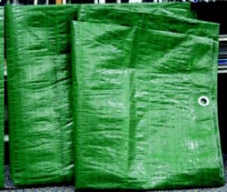 Picture of Kotap TGS-1012 Heavy Duty Green Poly Tarp 10' x 12'