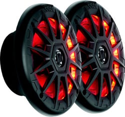 Picture of Boss Audio Systems MRGBB55B 5.25-Inch 2-Way Marine Speakers with LED Lighting