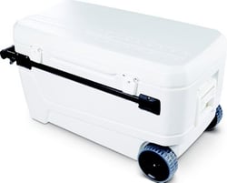 Picture of Igloo Coolers 00050170 Sunset Glide 110 Qt Roller Cooler with Telescoping Handle