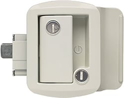 Picture of Fasteners Unlimited TTL-43610AL-9009-1PK Global Classic Pro RV Entrance Door Lock White