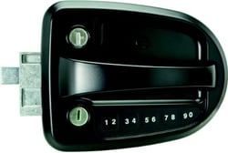 Picture of Fasteners Unlimited TTLBT-46160B-2006-1PK Ultra ES Pro Bluetooth RV Entrance Lock