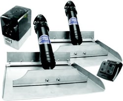 Picture of Bennett 6BT-50000-77-00 Hydraulic Trim Tab System with Eurostyle Control 12" x 9"