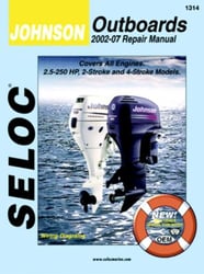 Picture of Seloc Publishing 18-01314 Marine Repair Manual for Johnson Outboards