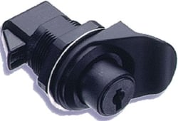 Picture of Teak Isle 070-0100 Keylocking Flush/Knob Latch Marine Grade Polymer