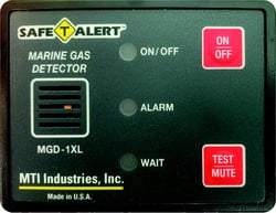 Picture of MTI Industries MGD1XL Fume Detector Remote Panel