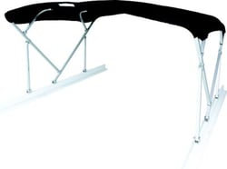 Picture of TAYLOR 2020329852 Manual Bimini Top Kit 8'x10' Black